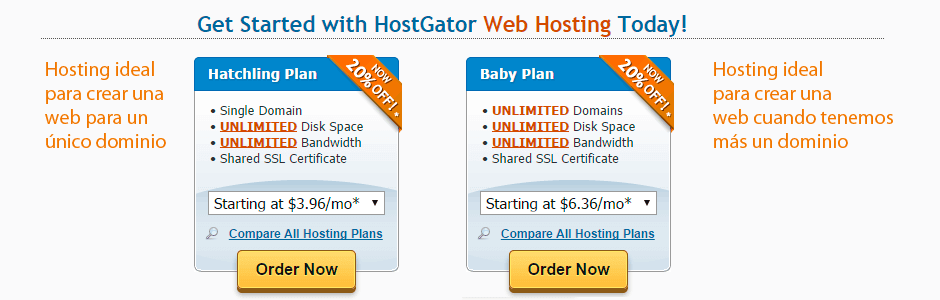 comprar hosting hostgator