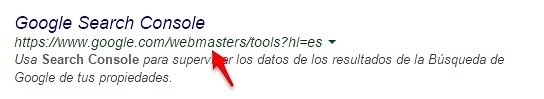 search console webmaster tools