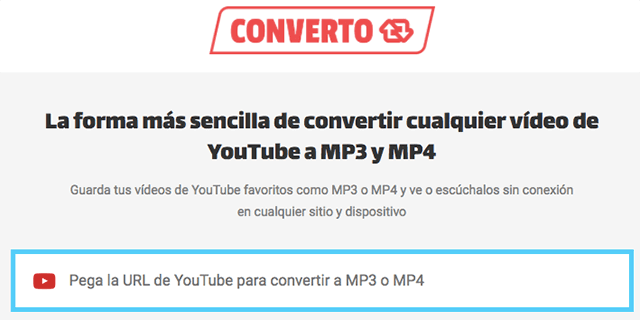 Ídolo compromiso Prevalecer 15 Convertidores de Youtube a MP3 y MP4 sin programas [Fácil y rápido]