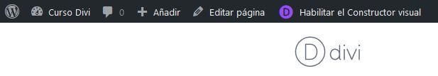 Acceso a editor visual desde front end