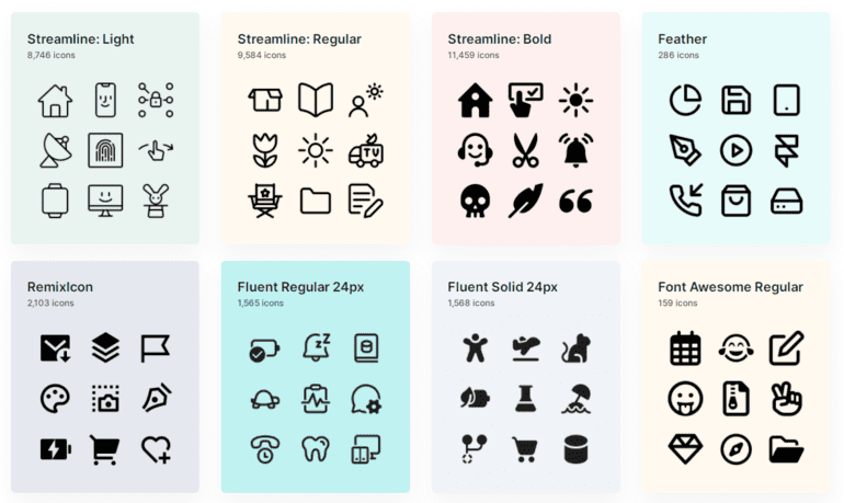 herramientas de diseño web para iconos