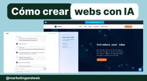 Crear web IA