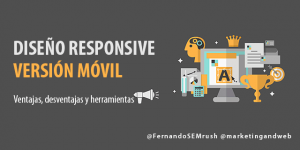 diseño responsive versión móvil