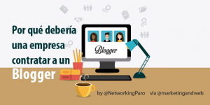 empresa contratar blogger