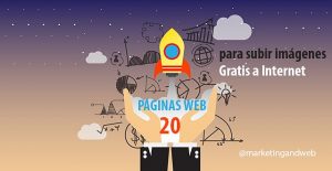 paginas web para subir imágenes gratis a internet