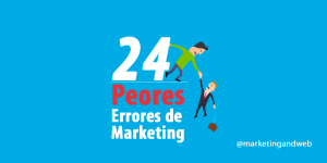peores errores marketing digital